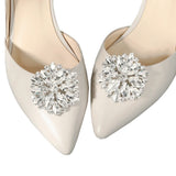 Crystal Silver Bridal Shoe Clips Women Accessories