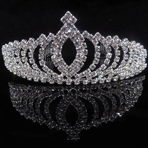 Crystal Bridal Wedding Tiara Crown Comb Hair Accessories