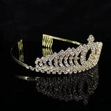 Crystal Bridal Wedding Tiara Crown Comb Hair Accessories