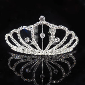 Bridal Wedding Tiara and Princess Birthday Party Crown Jewelry