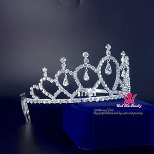 Rhinestone Bridal Crown Tiara Wedding Hair Accessories