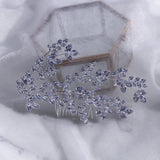 Zircon Hair Comb Silver Wedding Prom Crown