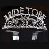 Bridal Rhinestone Headdress Ladies Crown Wedding Hair Comb
