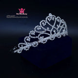 Double Heart Rhinestone Crystal Headband