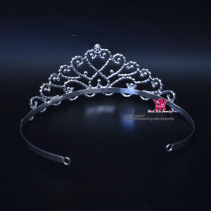 Double Heart Rhinestone Crystal Headband