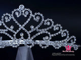 Double Heart Rhinestone Crystal Headband