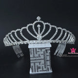 Rhinestone Crystal Flower Headband Crown