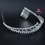 Rhinestone Crystal Flower Headband Crown