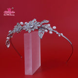 Alloy Bridal Headband with Hair Accessories
