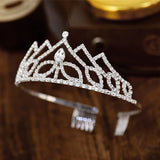 Rhinestone Tiara Wedding Crown Headband Crystal Hair Accessories
