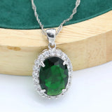 Bride 925 Silver Pendant Necklace Christmas Gift Wedding Jewelry
