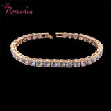 CZ Crystal Bangle Silver Bracelet for Women