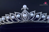 Bride Crown Wedding Headwear Zircon Shell Pearl Pure Beauty Selection