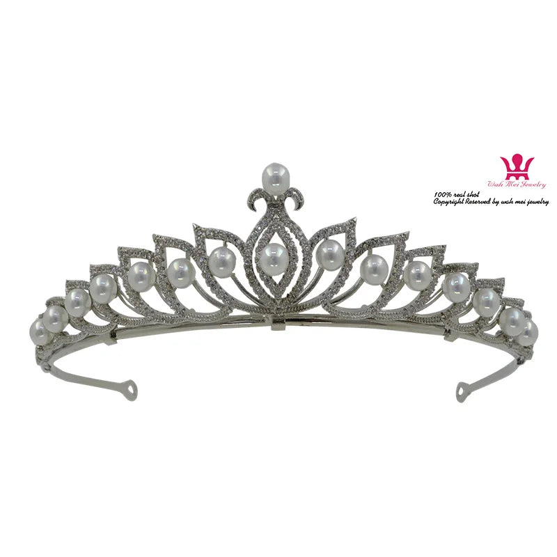 Bride Crown Wedding Headwear Zircon Shell Pearl Pure Beauty Selection