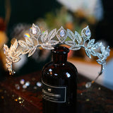 Bride Crown Zircon Rhinestone Bridesmaid Tiaras Headband Wedding Headdress