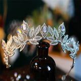Zircon Rhinestone Bridesmaid Tiara Wedding Headband