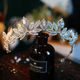 Bride Crown Zircon Rhinestone Bridesmaid Tiaras Headband Wedding Headdress