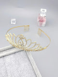 Rhinestone Wedding Tiara Headband for Little Girl Birthday
