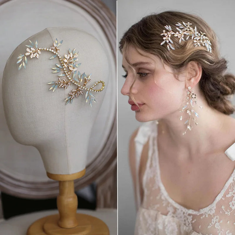 Bride Hair Comb Wedding Hair Ornament Tiara Bride Hair Jewelry