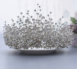 Rhinestone Wedding Headband Crown Queen Tiara Baroque Hair Accessories