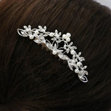 Pearl Hair Comb Rhinestone Hair Clips Crystal Jewelry Women Hair Accessories
