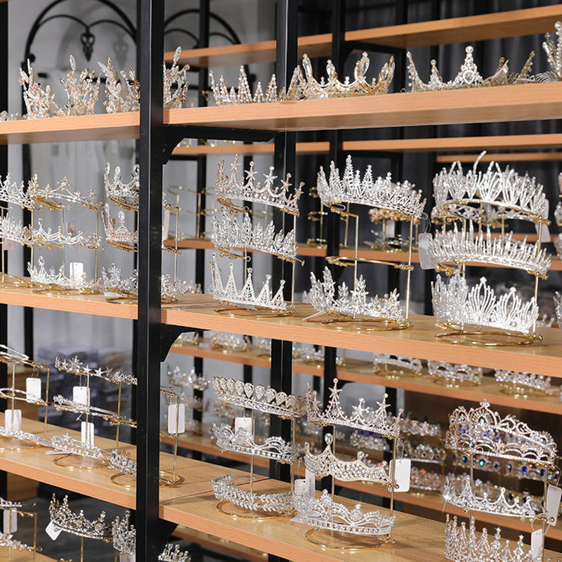 Bride Headbands Display Stand Jewelry Organizer Rack Princess Crown Holder
