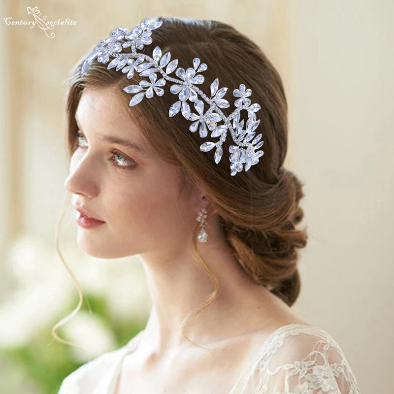 Rhinestone Bridal Headband Wedding Hair Accessories