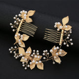 Floral Tiara Crown Princess Headpiece Wedding Headband