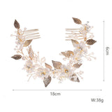 Floral Tiara Crown Princess Headpiece Wedding Headband