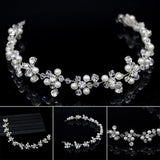 Beaded Headpiece for Wedding Women Hair Accessories