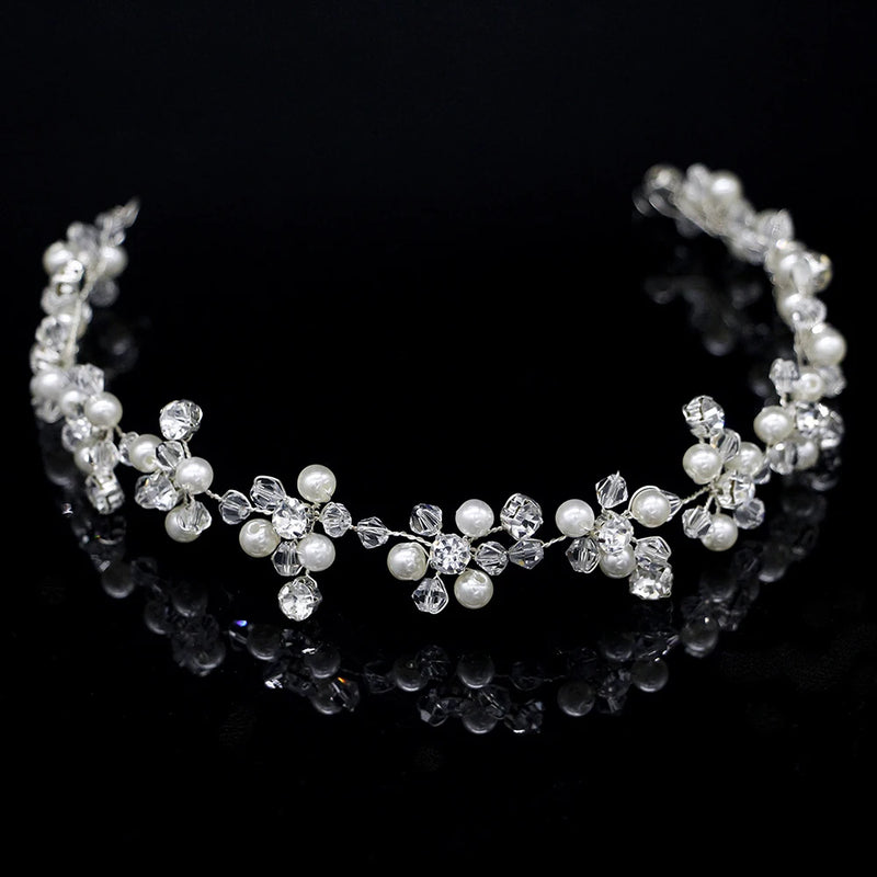 Beaded Headpiece for Wedding Women Hair Accessories