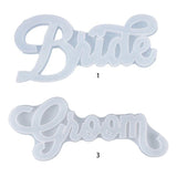 English Letters Words Decorations Casting Silicone Mould Resin Mold