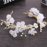 Bride Wedding Dress Headdress with Starry Sky Theme