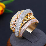 Cubic Zirconia Wedding Ring for Women