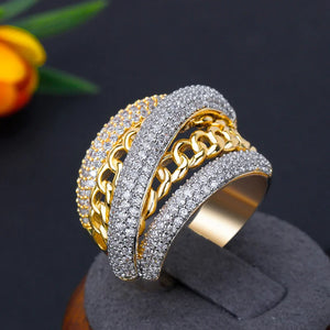 Cubic Zirconia Wedding Ring for Women