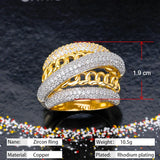 Cubic Zirconia Wedding Ring for Women