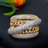Cubic Zirconia Wedding Ring for Women