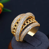 Cubic Zirconia Wedding Ring for Women