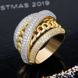 Cubic Zirconia Wedding Ring for Women
