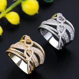 Round CZ Women's Ring Jewelry Gift