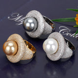 Cubic Zirconia Women's Wedding Ring Dubai Bridal Jewelry