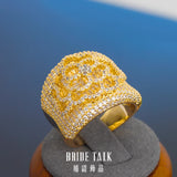 Cubic Zirconia Bridal Ring for Wedding Party