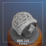 Cubic Zirconia Bridal Ring for Wedding Party