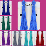 Bohemian Crystal Glass Seed Bead Earrings