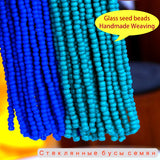 Bohemian Crystal Glass Seed Bead Earrings
