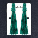 Bohemian Crystal Glass Seed Bead Earrings