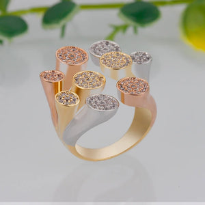 Baguette Wedding Rings Zirconia Stones Women Engagement Party Jewelry High Ring