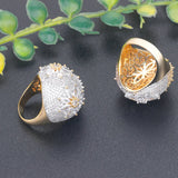 Zirconia Brass Crystal Ring for Women - Gift