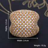 Cubic Zirconia Bridal Wedding Ring Romantic Sweet Gift