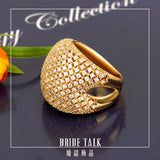 Cubic Zirconia Bridal Wedding Ring Romantic Sweet Gift